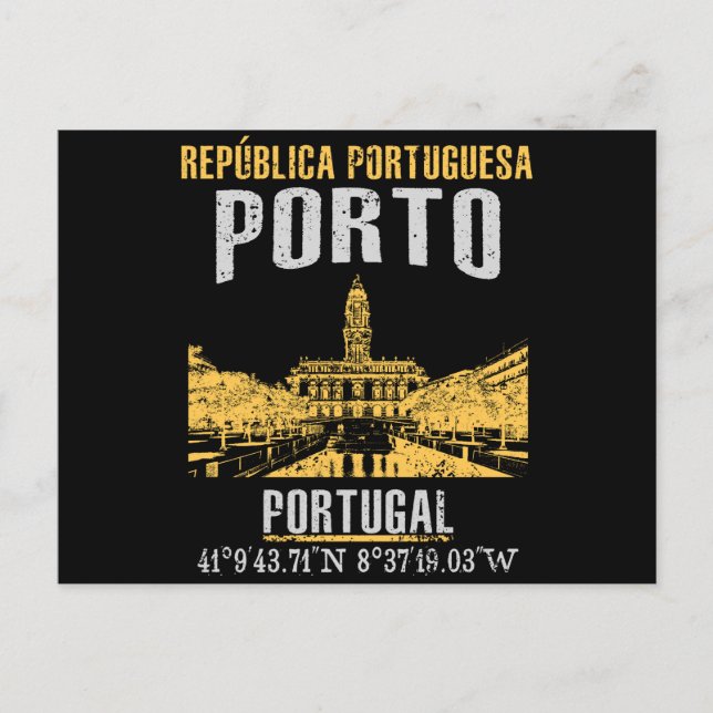 Carte Postale Porto (Devant)