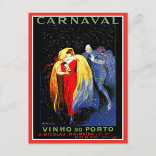 Carte Postale Porto carnaval vintage Leonetto Cappiello