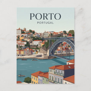 Carte Postale Porto Portugal