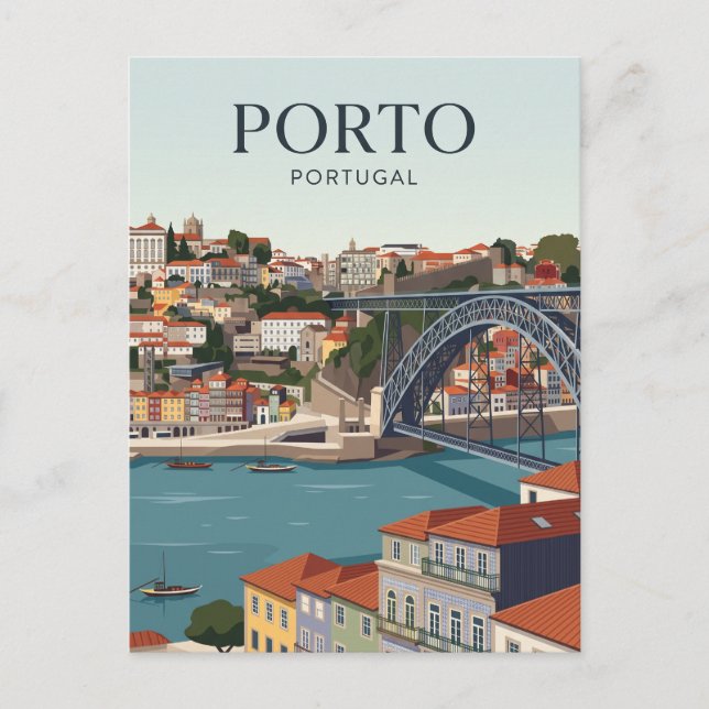 Carte Postale Porto Portugal (Devant)