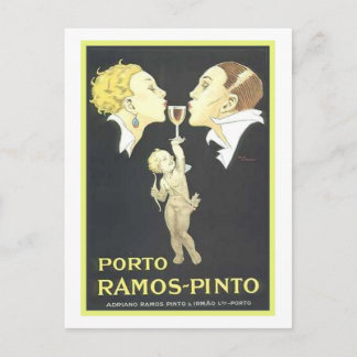Carte Postale Porto Ramos Pinto Vintage Ad