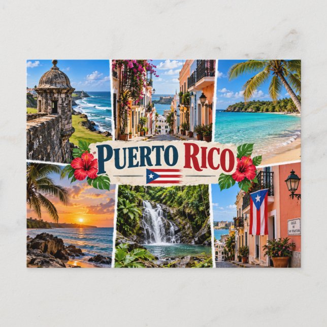 Carte Postale Porto Rico (Devant)