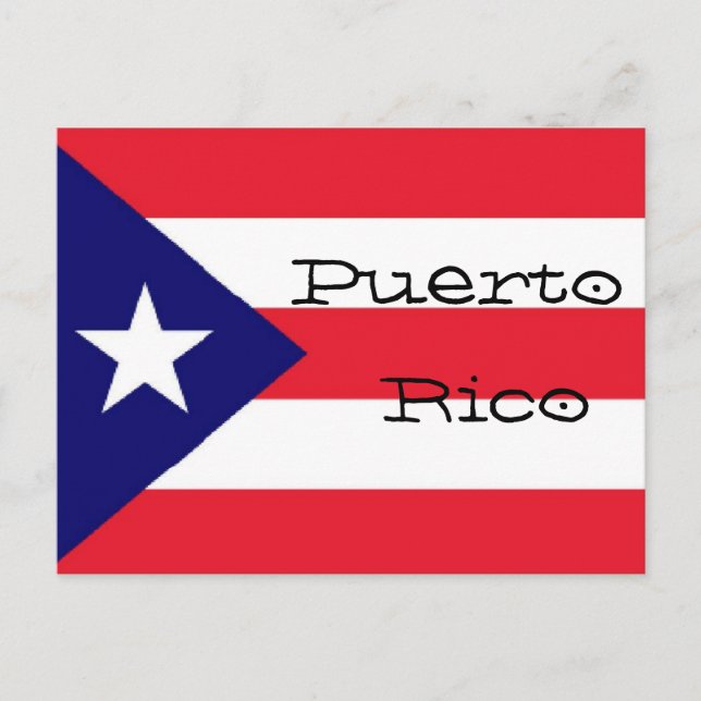 Carte postale Porto Rico (Devant)