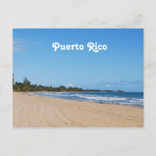 Carte Postale Porto Rico Beach