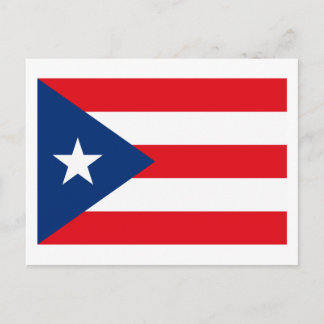 Carte postale Porto Rico Flag