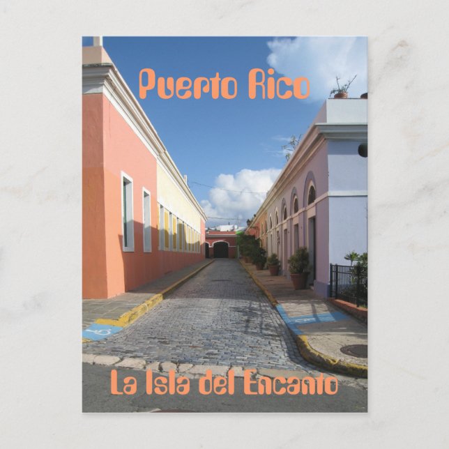 Carte postale Porto Rico La Isla del Encanto (Devant)