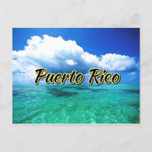 Carte Postale Porto Rico sea sky