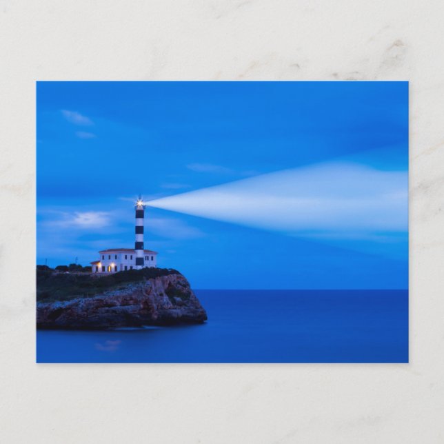 Carte Postale Portocolom Lighthouse (Devant)