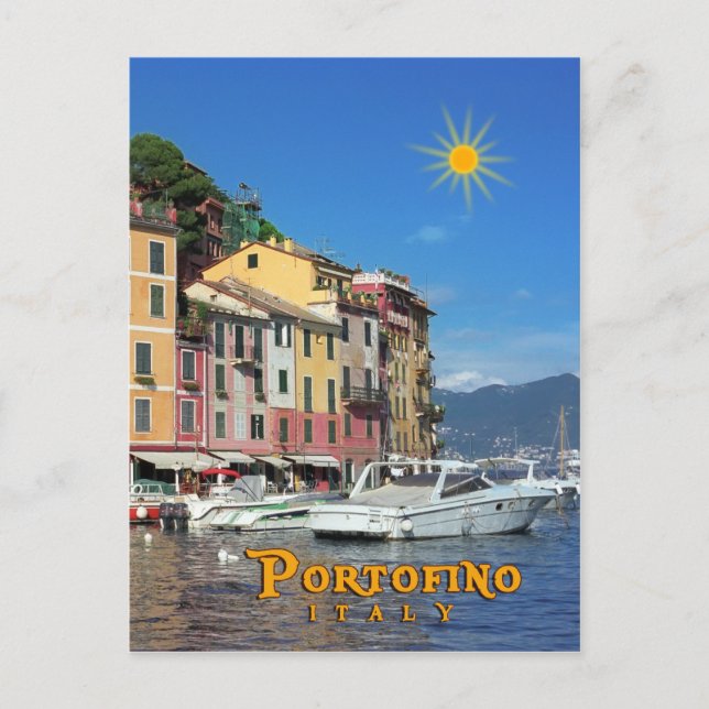 Carte Postale Portofino (Devant)