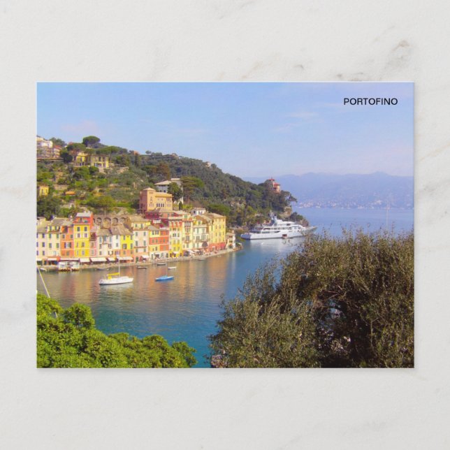 CARTE POSTALE PORTOFINO (Devant)