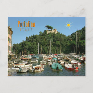 Carte Postale Portofino, Italie