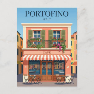 Carte Postale Portofino Italie