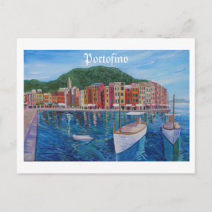 Carte Postale Portofino Perle Méditerranéenne De Riviera Italien