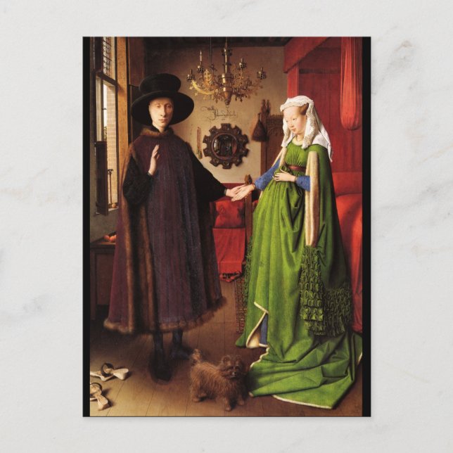 Carte Postale Portrait Arnolfini (Devant)