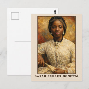 Carte Postale Portrait artistique de Sarah Forbes Bonetta