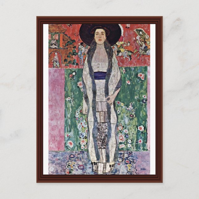 Carte Postale Portrait D'Adele Bloch-Bauer Par Klimt Gustav (Devant)