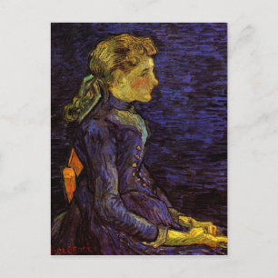 Carte Postale Portrait d'Adeline Ravoux par Vincent van Gogh