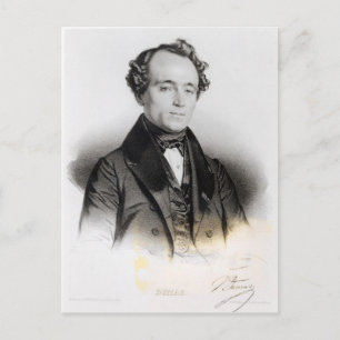 Carte Postale Portrait d'Alexandre Dumas Fils