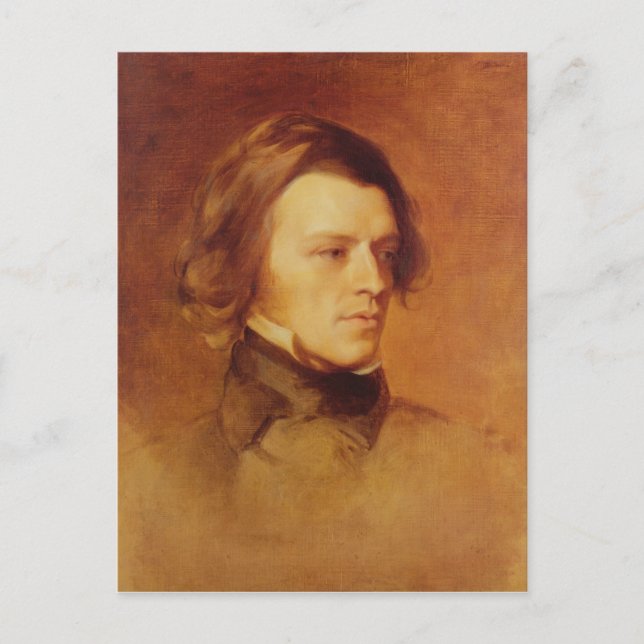 Carte Postale Portrait d'Alfred Lord Tennyson (Devant)