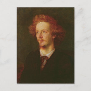 Carte Postale Portrait d'Algernon Charles Swinburne 1867