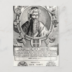 Carte Postale Portrait d'Amedee VIII Le Pacifique