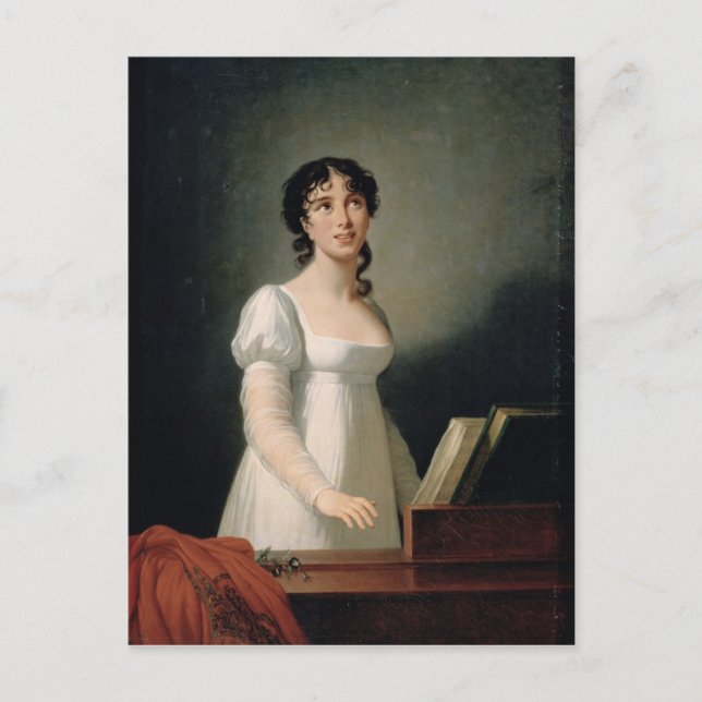 Carte Postale Portrait d'Angelica Catalani (Devant)