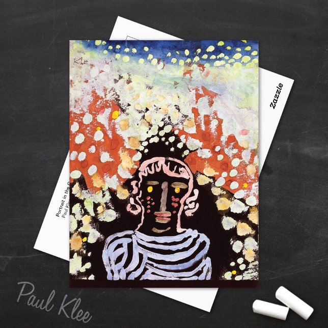 Carte Postale Portrait dans le jardin Paul Klee (Créateur téléchargé)
