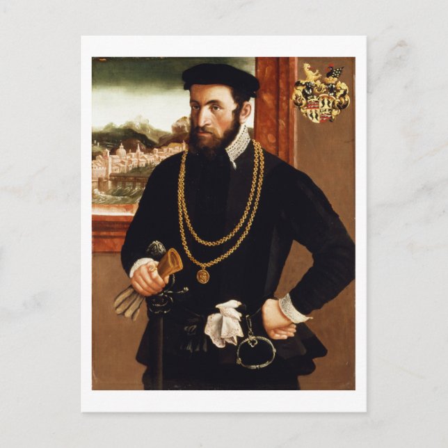 Carte Postale Portrait d'Anton Rummel von Liechtenstein (Devant)