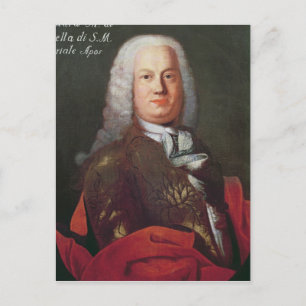 Carte Postale Portrait d'Antonio Caldara