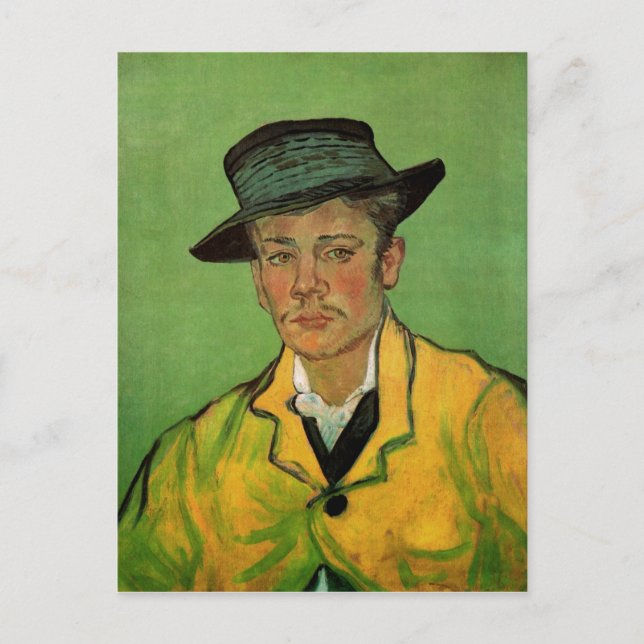 Carte Postale Portrait d'Armand Roulin par Vincent van Gogh (Devant)