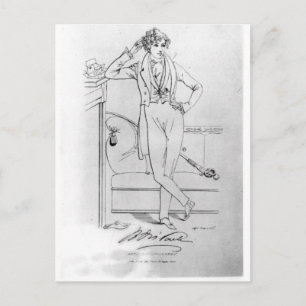 Carte Postale Portrait de Benjamin Disraeli Auteur 'Vivian