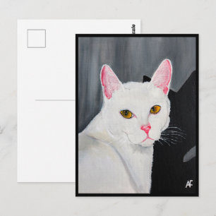 Carte Postale Portrait de Blanca Peinture par Alfred Fox