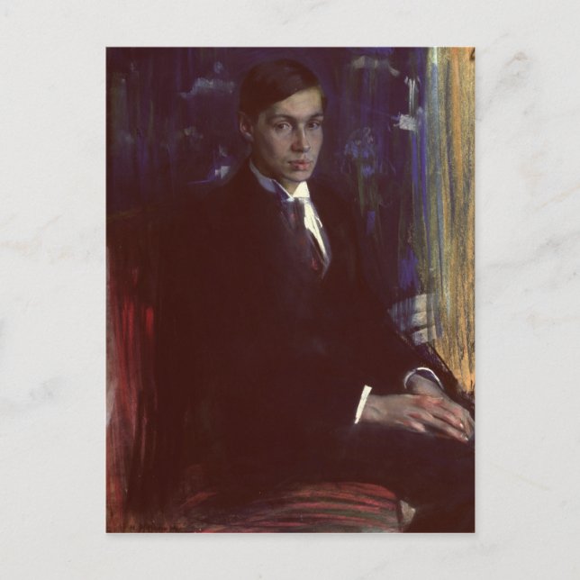 Carte Postale Portrait de Boris Pasternak (Devant)