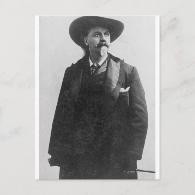 Carte Postale Portrait de Buffalo Bill (Devant)