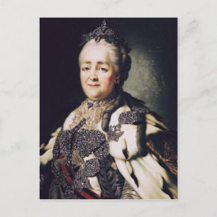 Carte Postale Portrait de Catherine II de Russie
