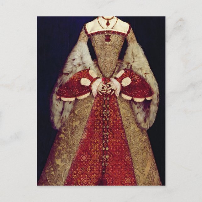 Carte Postale Portrait de Catherine Parr, 1545 (Devant)