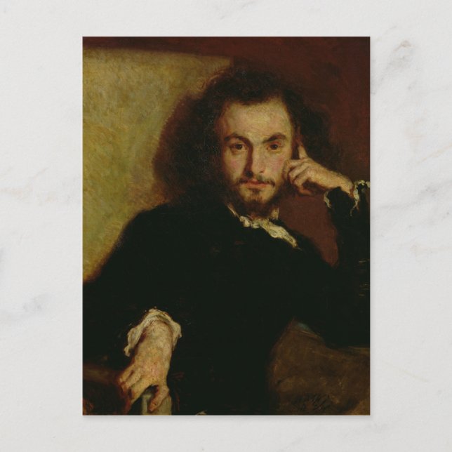 Carte Postale Portrait de Charles Baudelaire 1844 (Devant)