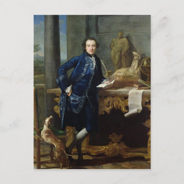 Carte Postale Portrait de Charles John Crowle de Crowle (Devant)