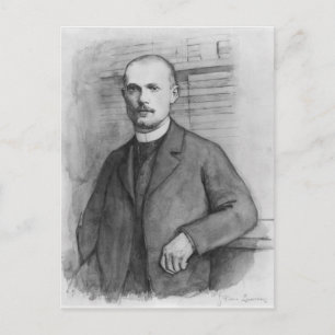 Carte Postale Portrait de Charles Peguy