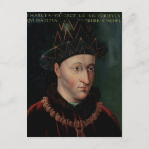 Carte Postale Portrait de Charles VII