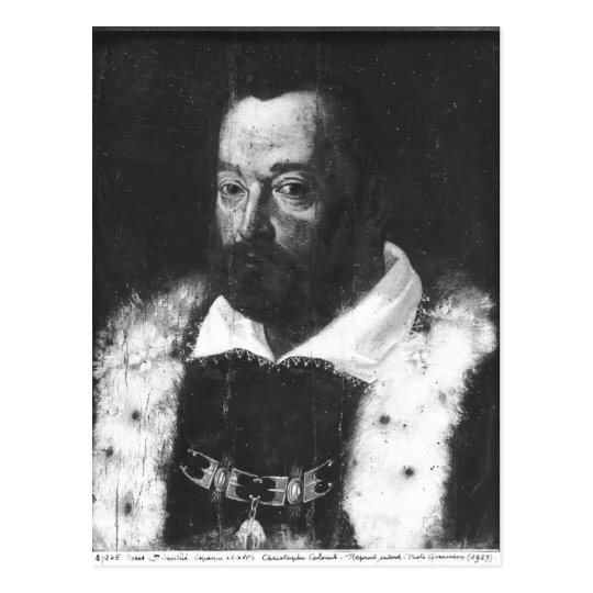 Carte Postale Portrait De Christophe Colomb Zazzle Fr