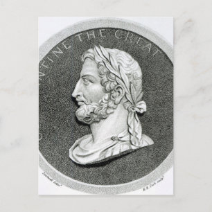 Carte Postale Portrait de Constantin le Grand