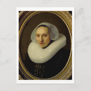 Carte Postale Portrait de Cornelia Pronck, Épouse d'Albert Cuype