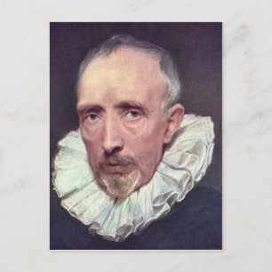 Carte Postale Portrait de Cornelius van der Geest par Van Dyck