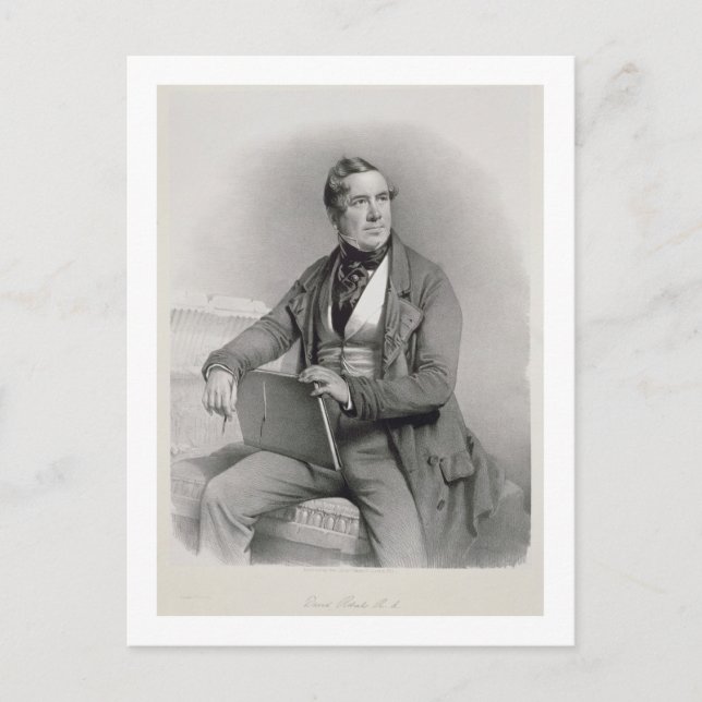 Carte Postale Portrait de David Roberts (1796-1864) frontispece (Devant)