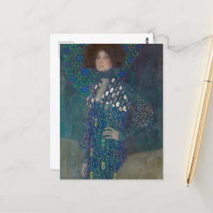 Carte Postale Portrait de Emilie Floege par Gustav Klimt