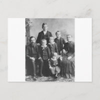 Portrait de famille des années 1900