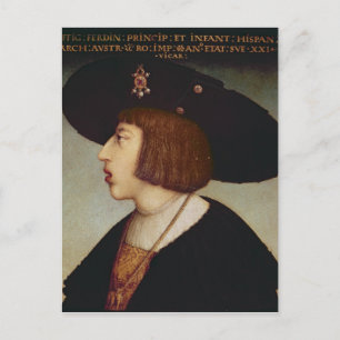 Carte Postale Portrait de Ferdinand I, Saint Empereur Romain
