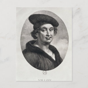 Carte Postale Portrait de Francois Villon