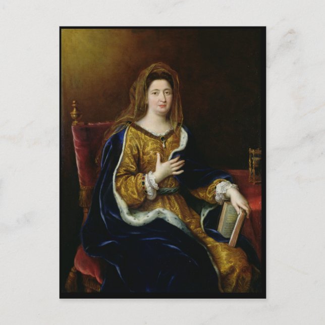 Carte Postale Portrait de Francoise d'Aubigne Marquise (Devant)